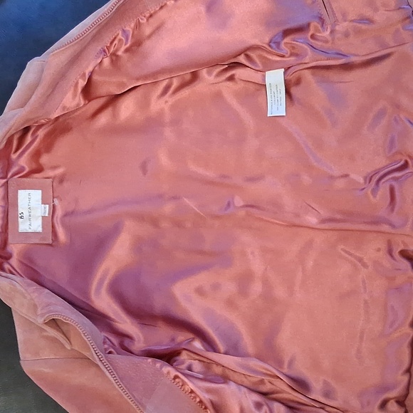 Pink Suede Jacket - Picture 2 of 3